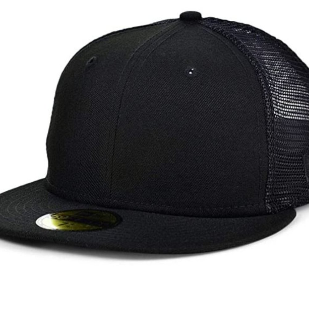 New Era Blank Trucker 59FIFTY Fitted Hat - NWOT